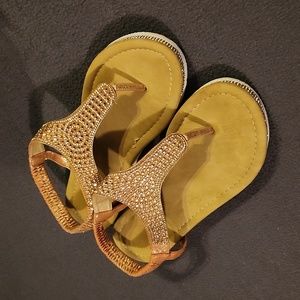 💙BEDAZZLED SANDALS